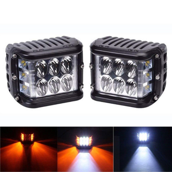 4 Nti 60w Led Ua Haujlwm Nqaij dej nyab / dej nyab nqaj rau Jeep Off-road / kenworth tsheb laij teb