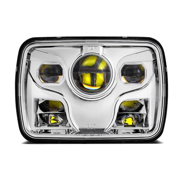 5x7 DOT Cherokee Xj Led Lub Taub Hau Teeb Tsav Lub Taub Hau Teeb