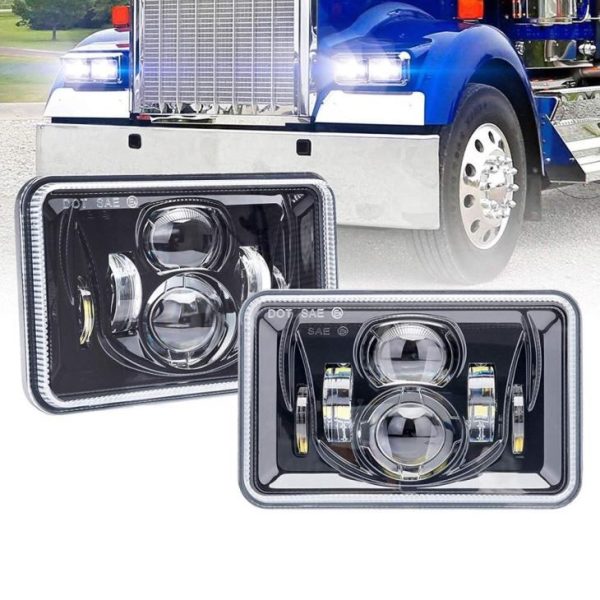 DOT SAE Kenworth Led Taws Teeb Tsheb 4x6 Nti Led Taws Taws Teeb Rau Kenworth T400 T600 T800 W900B W900L