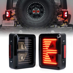Led Tail Light Light Lens Lens Brake Reverse Rau Jeep Wrangler JK Tail Lub Taub Tauv Lub Cim
