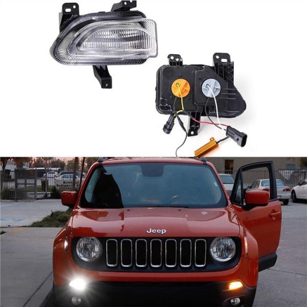 Morsun Tsheb Accessories Teeb Nruab Nruab Nruab Hnub Nruab Nrab Rau Tsheb Jeep Renegade 2015- 2018