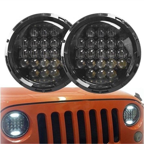 Morsun 7inch Lub Taub Hau Haus Taus Headlamp Projector Rau 1997-2006 Jeep Wrangler TJ / LJ